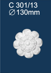 Розетка потолочная С301/13 Солид